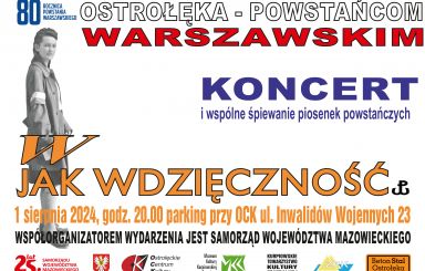 Koncert Ostrołęka - Powstańcom Warszawskim