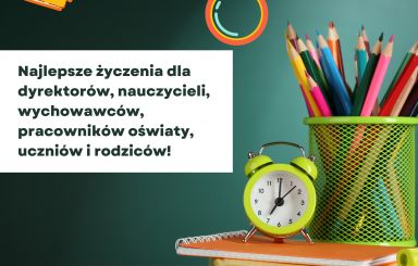 Życzenia z okazji rozpoczęcia roku szkolnego 2024/2024