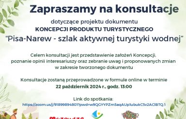 Zapraszamy na otwarte spotkanie konsultacyjne online