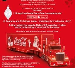 Konkurs - na przyjazd świątecznej ciężarówki Coca-Cola !