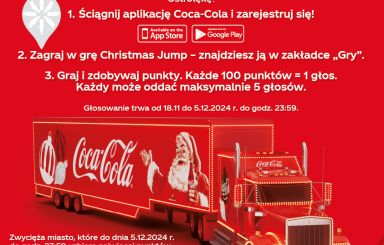 Konkurs - na przyjazd świątecznej ciężarówki Coca-Cola !